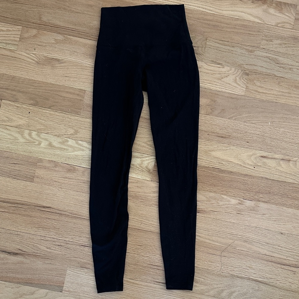 Lululemon Athletica Align super high waist black 28" leggings women's size 4